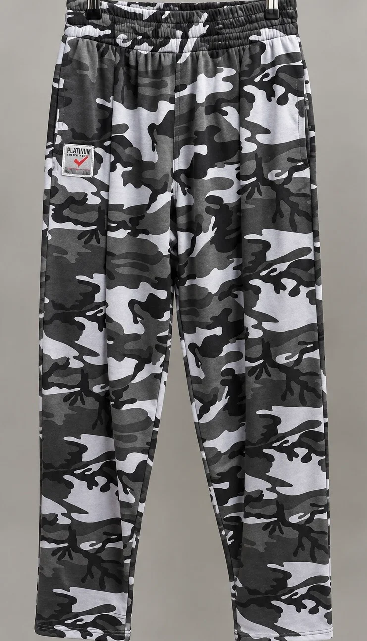 108 Jersey Pants grey camo