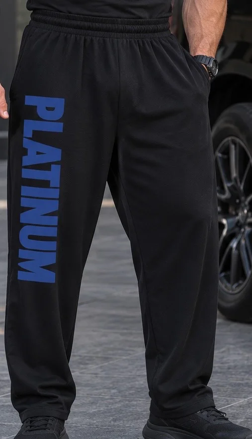 113 Jerey Pants blue logo