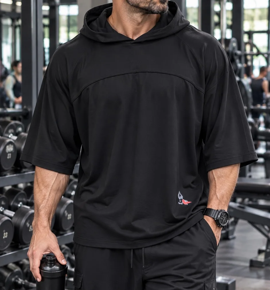 501 Mens top hoodie 3/4